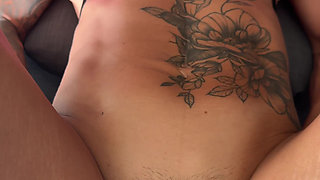 Big Boobs Latina Fucks a Circumcised Cock Till Squirts