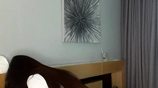 Brunette teen creampied after hardcore sex