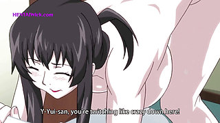 The Bathroom Squirting Slut, Hairy Cheating Wife on the Limit - HQ Hentai - ENG Sub