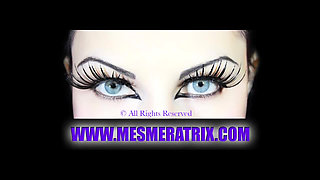 Femdom girl punishes her slave with balloons