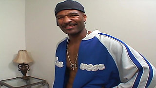 Busty brunette fucks a horny black stud for her interracial fix