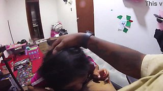 I found my stepsister in her room, she asks me for help and I end up shooting cum in her asshole.