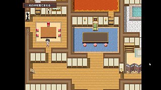 Hentai anime cartoon in a haunted house filled with wild adventures