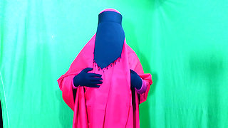 Muslim Hijabi Beautiful Housewife Fucking with Neighbor - With Clear Bangla Audio
