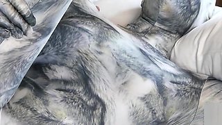 Nora Fox Wolf Zentai Encasement Machine
