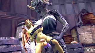 Fellatio, fortnite, cartoon fantasy