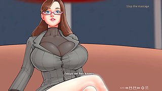 Sylvia suspects her boss has a crush on her in this animated fantasy by Misskitty2k