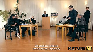 Mature4k. mature chick with Big Tits cheated on her hubby and ended up in court