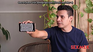 Watching my steamy spic mom get had sex