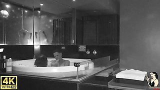 Boss Fucking Employee in the Pool and Filming Everything