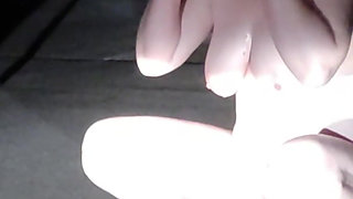 Slut Walked to the Toilet Like a Dog, Gets Pissed on and Sucks Cock