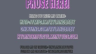 Ryland BabyLove – POV Party Slut Bathroom Suck and Fuck