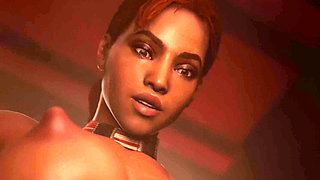 Lesbian Couple having fun at Annual Party