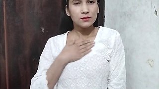 College girl Babykajoldesi has a steamy shower session with her stepbrother