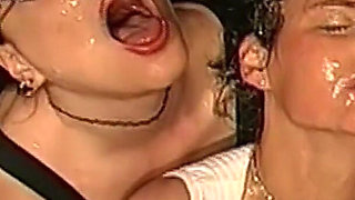 Gangbang Party, Bukkake and Cumshot with Sexy Girls and Huge Dicks