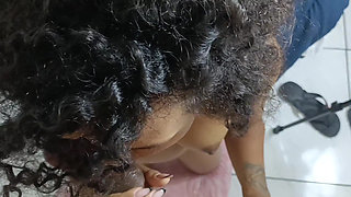 Ejaculating 3 Times in the Mouth of the Beautiful Brazilian