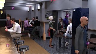 My Stepbrother's Wife Cheats at Bar with Big Cock Blowjob - Full HD 3D Sex Story