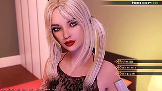 Animated cartoon sex adventures with loveskysan69real in wild 3D scenarios
