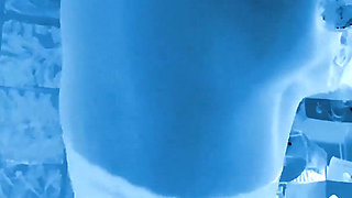 Sperm Drain 8. French MILF Drains Cum in Bathroom! X-ray Design.
