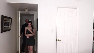 Ember Stone Makes Husband Eat a Cumshot From Her Pussy