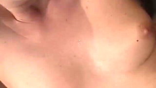 Two girls drilled in orgy