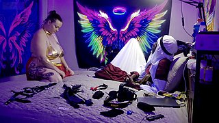 Amateur prince from Sudan gets dominated in a wild session