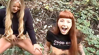 Pee Desperation in the Woods
