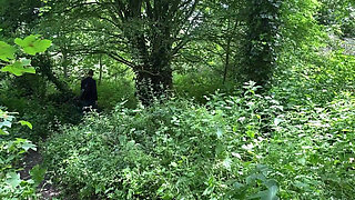 French Pegging - Exhibition and Steamy Drop at the Woods