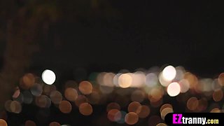 Skinny mom shemale stepmom pleases big cocked stepson