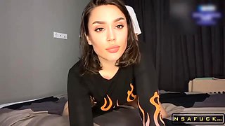 Steamy Student 18+ Gives Oral And Rides Penis