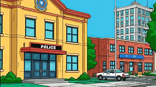 Police Sex Story. Married Housewife Fucks with Sheriff for Her Husband. a Cartoon Parody. Animation. Comic. Parody Simpson
