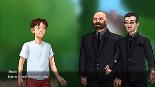 Comfort to My Stepmom - Summertime Saga