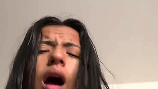 Innocent young dame gets tough torn up by her step-sister,
