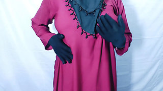 Hot Hijabi Muslim Teen Rims Ass and Fucked Hard By Bhaijaan