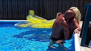 Sexiest Bikini Fuck Ever Pt 2. Hooters Stepmom Fucks Fit Son In Pool