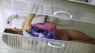 Immersed with a Slut in Her Shower!