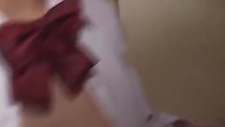 Uncensored Japanese Student 18+ First Time Blowjob 5 Min