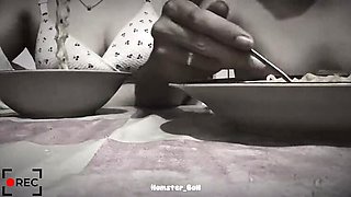 Asian Teen GF Gives Hot Handjob in Public Noodle Restaurant - Tinder Date Gone Wild!