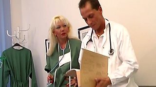 Blonde Nurse From Germany Got Fucked by Doctor