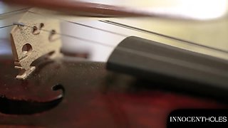 Horny Student Alexis Brill Gets Fucked By Her Violin Teacher
