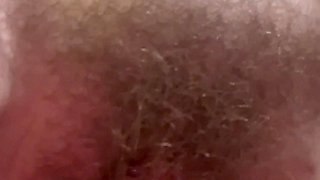 Amazing POV of My Pissing Hairy Pussy After Fannying About, Getting More and More Desperate as I Show You Some of My Artwork