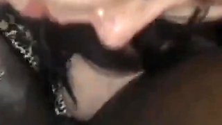 Sucking His BBC Licking His Balls Nice and Sloppy Back of My Car