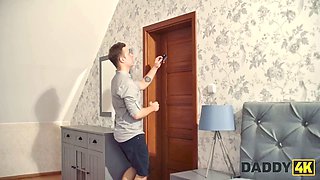 Daddy4k. the hottest cure for claustrophobia is daddy's Big Cock