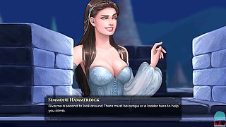 Epic porn game adventure with big boobs and roleplay fun