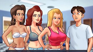 Boner, schoolgirl, anime