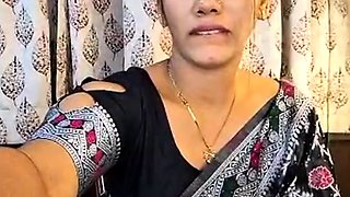 Indian Curvy Milf Nude Cam Show With Husband VISIT MY - AND