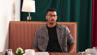 Thick black dick for Cherie Deville and Abigaiil Morris