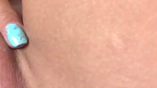 Kira's Tits Jiggle as She Fingers Her Sloppy Cunt!