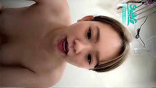 Taiwanese masturbate and tease in the bathroom with live camera