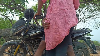 Office Staff Enjoying Outdoor Romance and Fuck with Manager Part 3